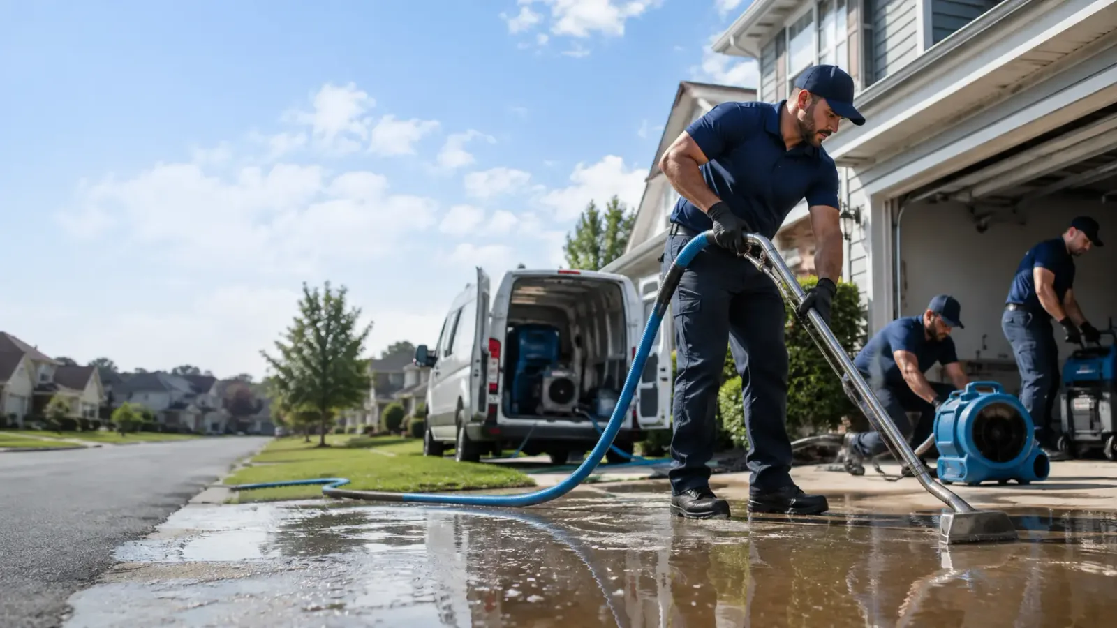 Flood Damage Restoration in Ether, NC